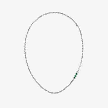  Lacoste Erkek Gri Kolye