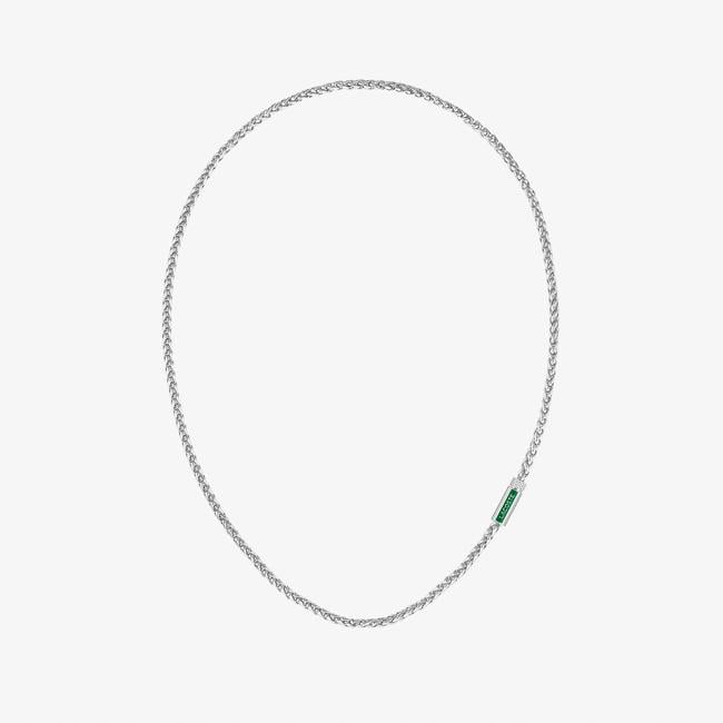  Lacoste Erkek Gri Kolye