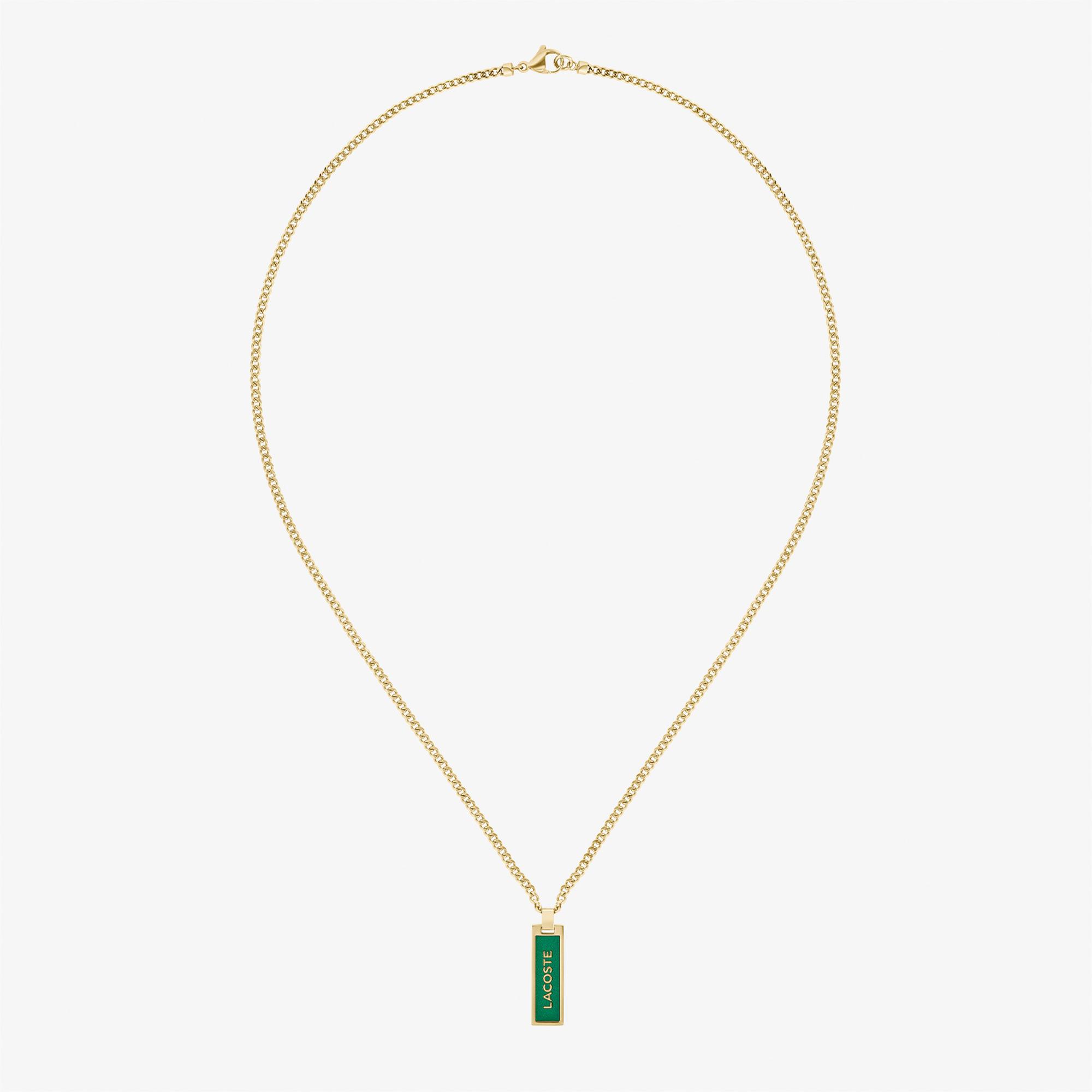 Lacoste Kadın Sarı Kolye