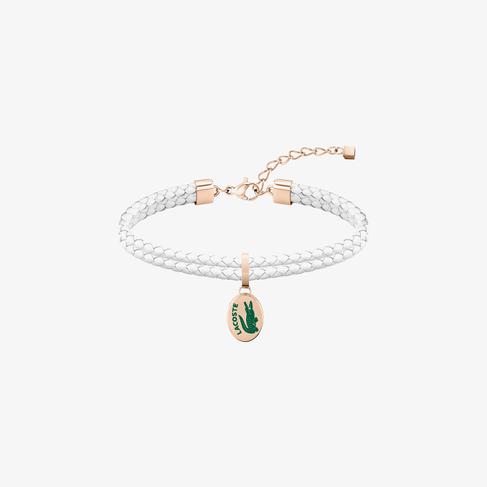  Lacoste Sneak Kadın Beyaz Bileklik