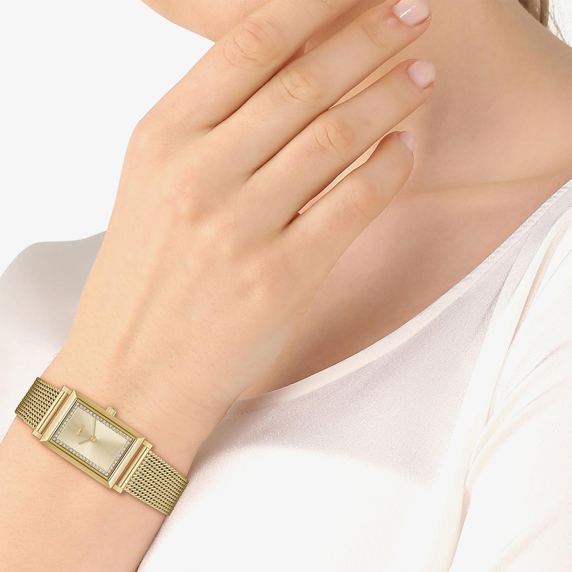 Lacoste Kadın Sarı Saat