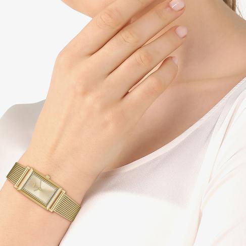  Lacoste Kadın Sarı Saat