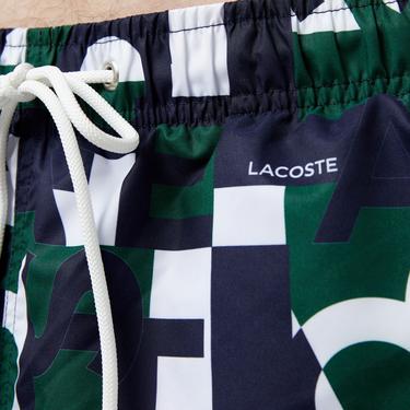  Lacoste Erkek Yeşil Mayo Şort