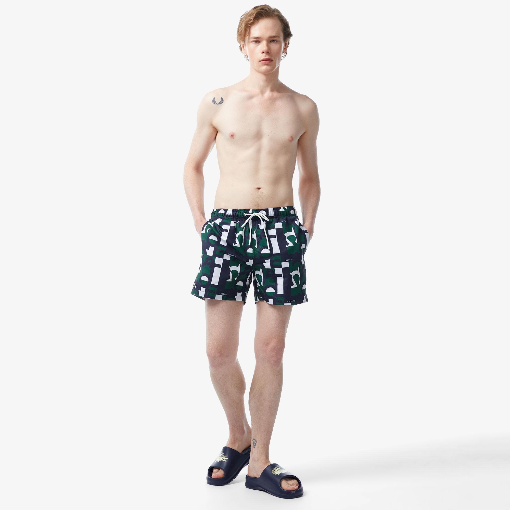 Lacoste Erkek Yeşil Mayo Şort