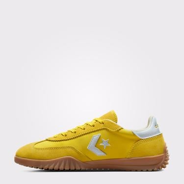  Converse Run Star Trainer Unisex Sarı Süet Sneaker