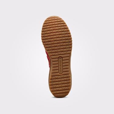  Converse Run Star Trainer Unisex Kırmızı Süet Sneaker