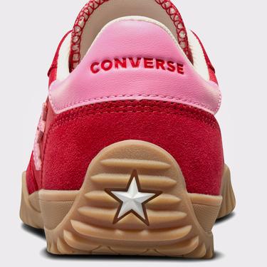 Converse Run Star Trainer Unisex Kırmızı Süet Sneaker