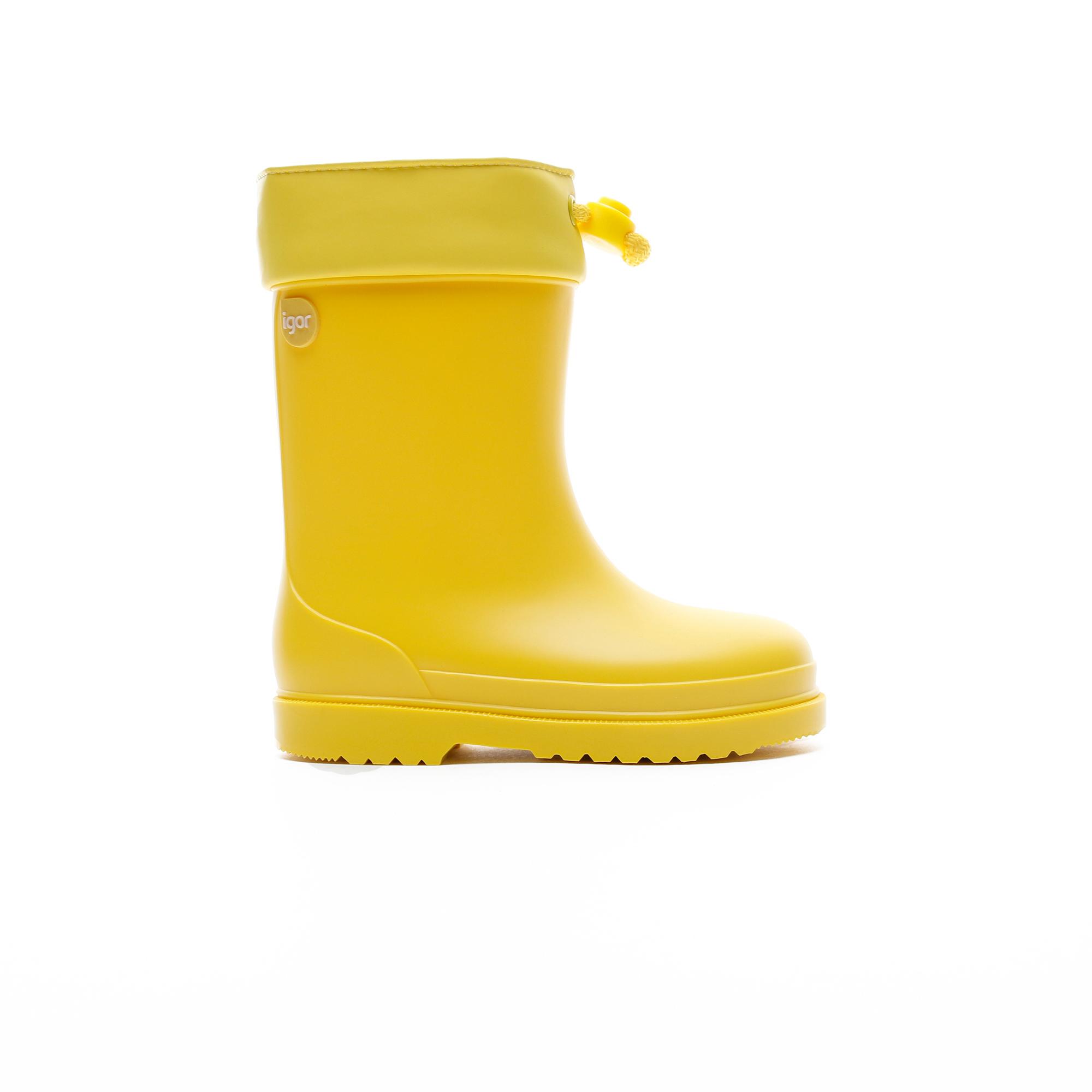 Igor Chufo Cuello Sarı Bebek Yağmur Botu