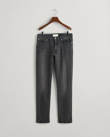  GANT Erkek Siyah Extra Slim Fit Active Recover Jean