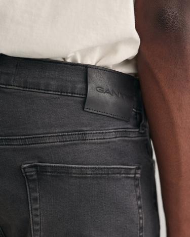  GANT Erkek Siyah Extra Slim Fit Active Recover Jean