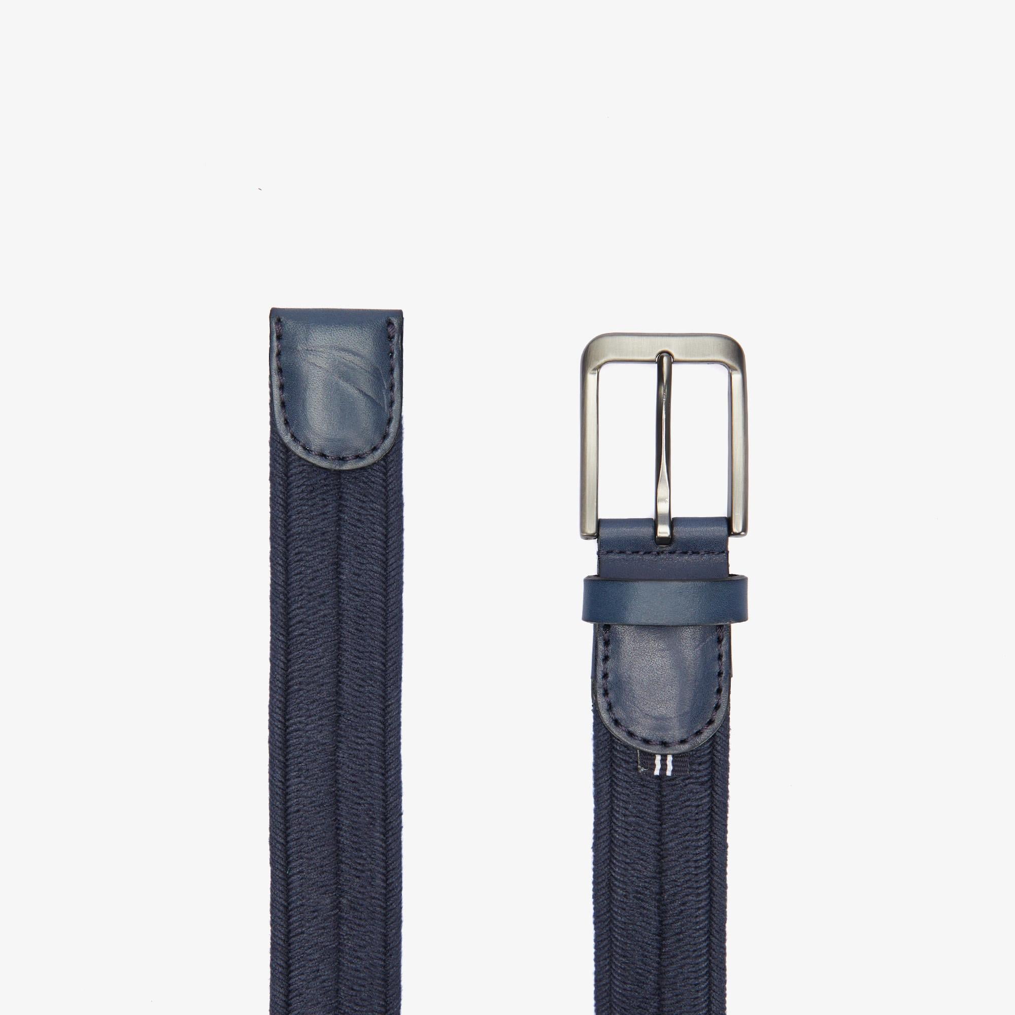 Nautica Erkek Lacivert Desenli Kemer