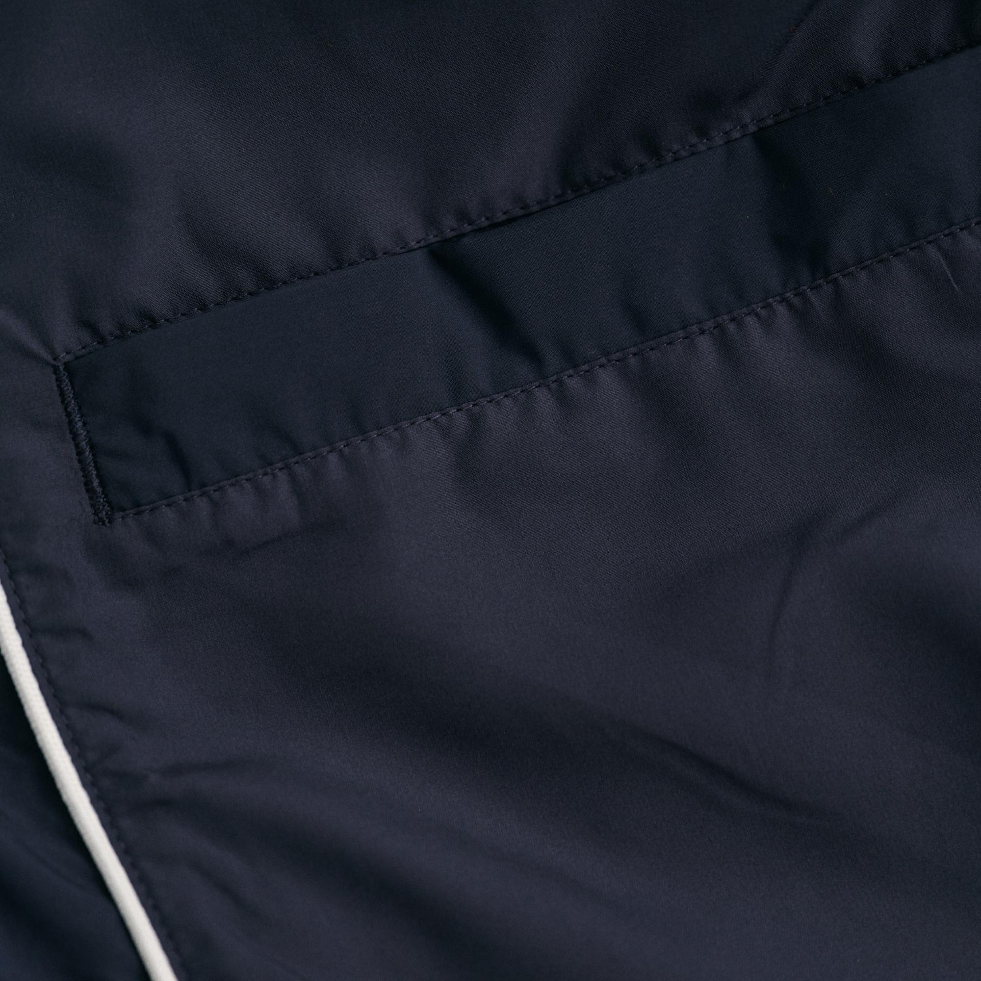 GANT Erkek Lacivert Dik Yaka Kapitone Rüzgarlık