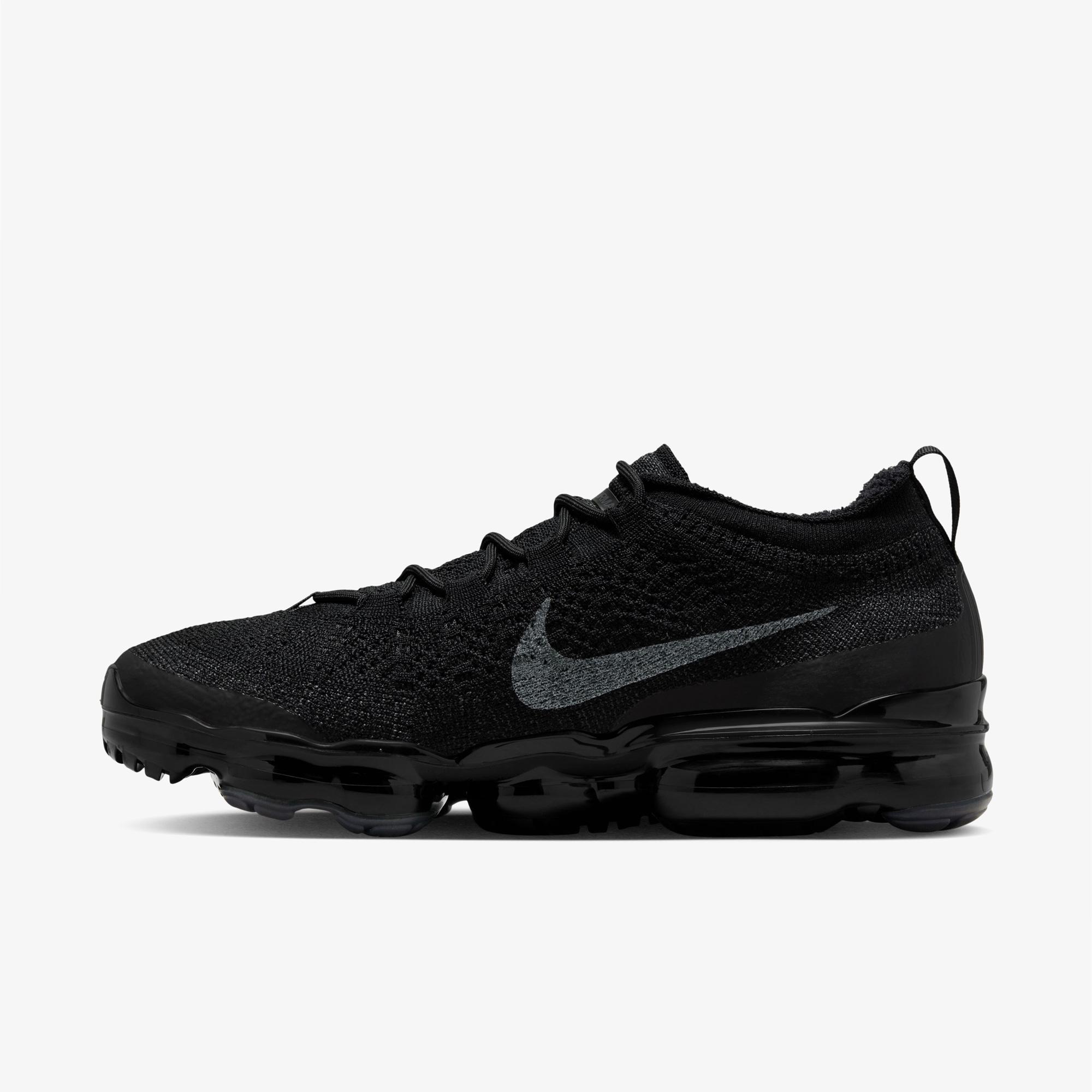 Nike Air VaporMax 2023 Flyknit Erkek Siyah Spor Ayakkabı
