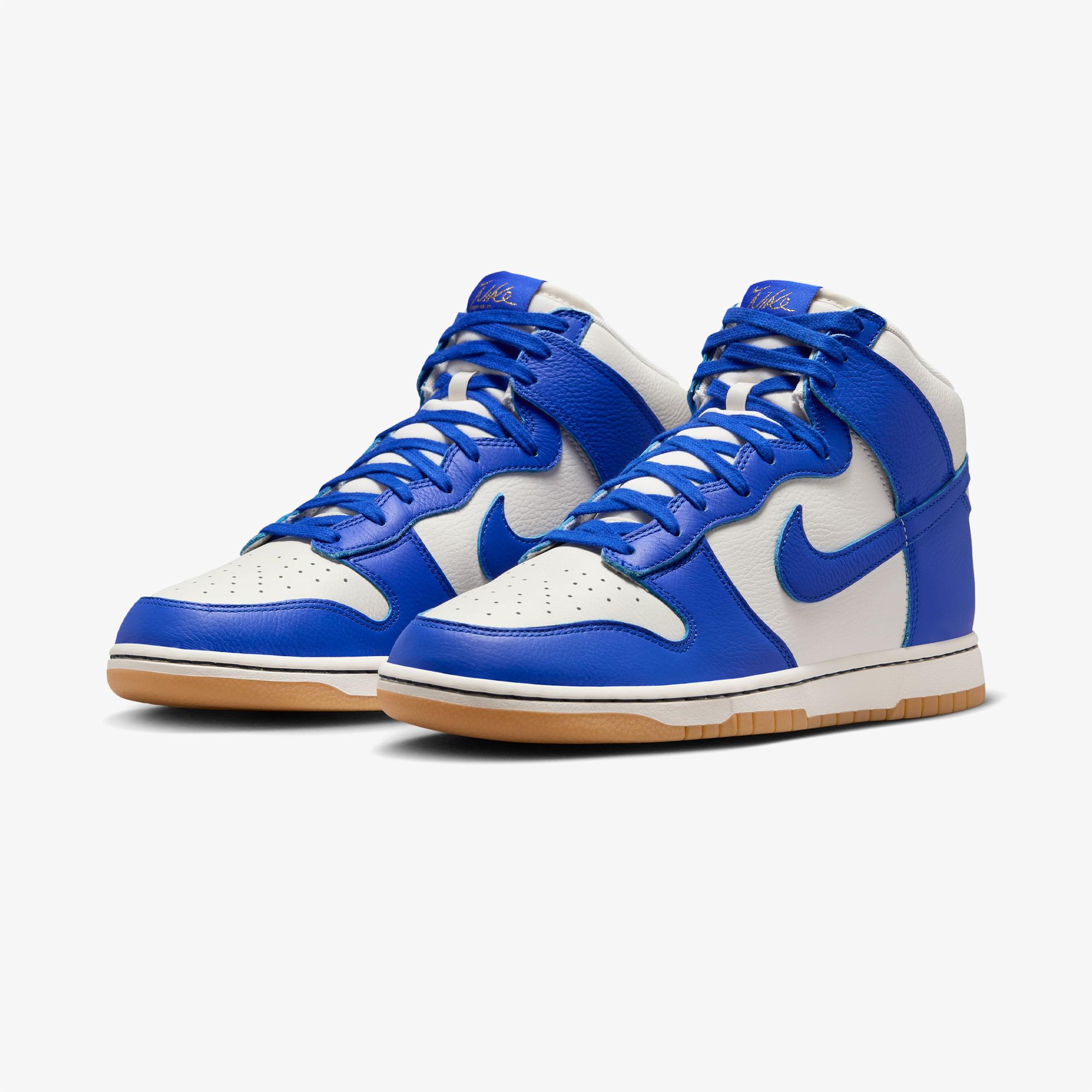 Nike Dunk High Retro SE Erkek Mavi Spor Ayakkabı