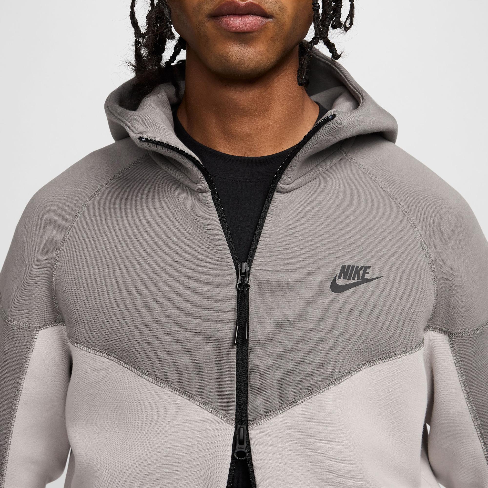 Nike Tech Fleece Erkek Gri Sweatshirt