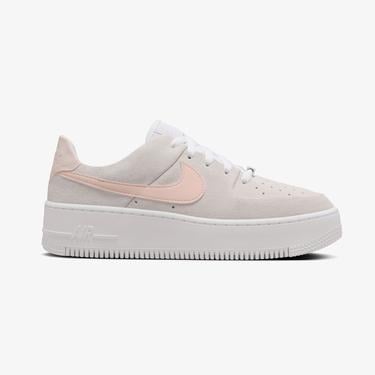  Nike Air Force 1 Sage Low Kadın Krem Rengi Spor Ayakkabı