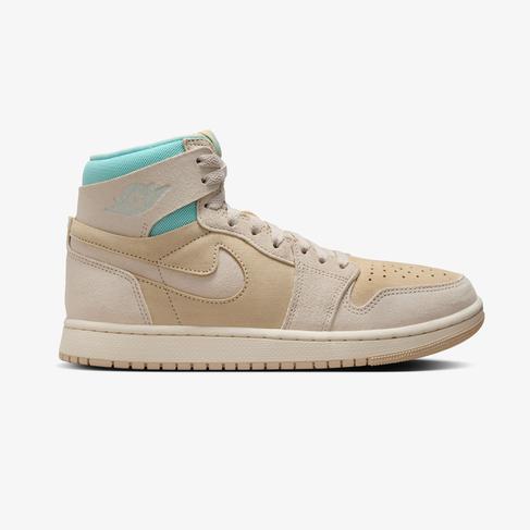  Jordan Air 1 Zoom CMFT 2 Kadın Krem Rengi Spor Ayakkabı