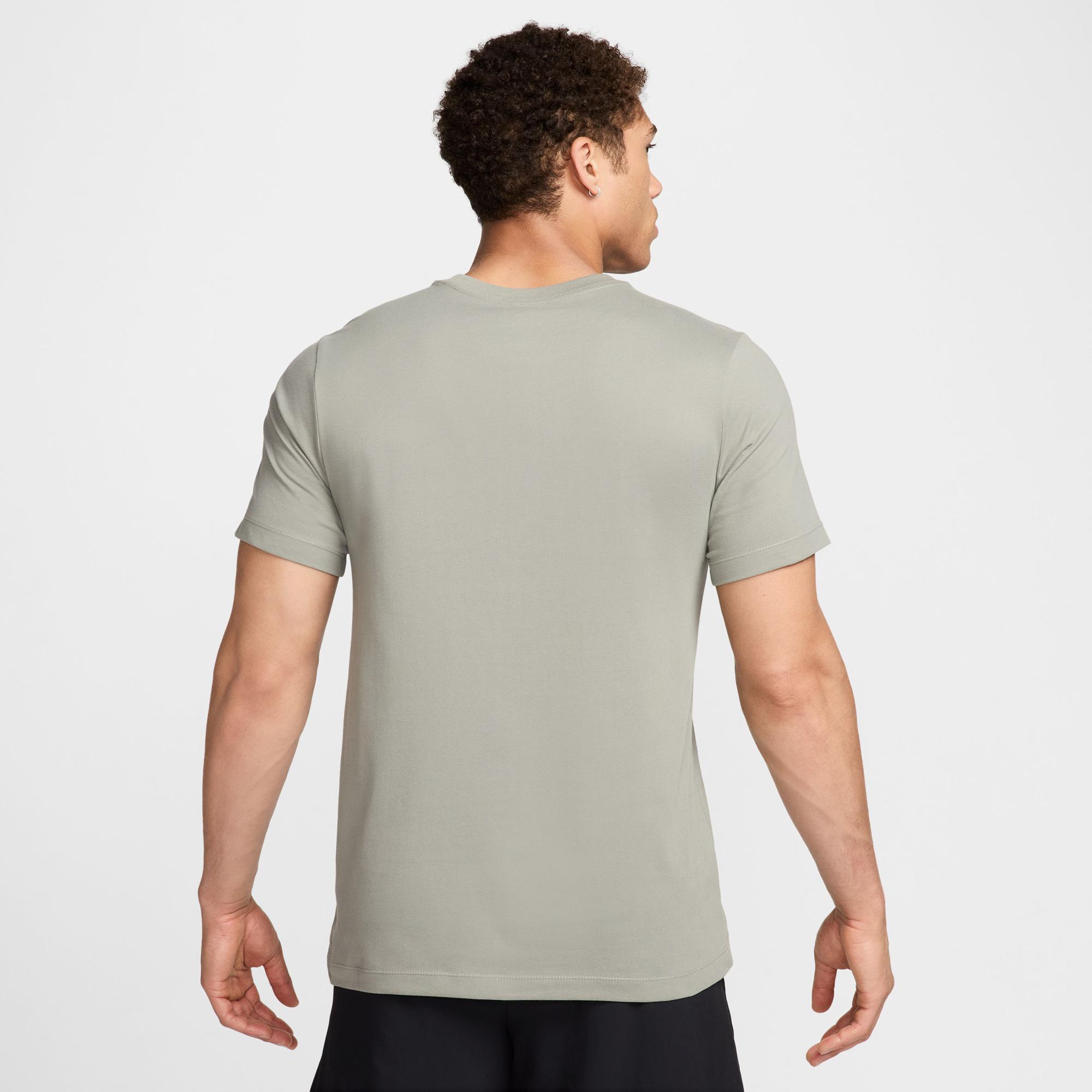 Nike Dri-Fit Crew Solid Erkek Antrasit T-Shirt