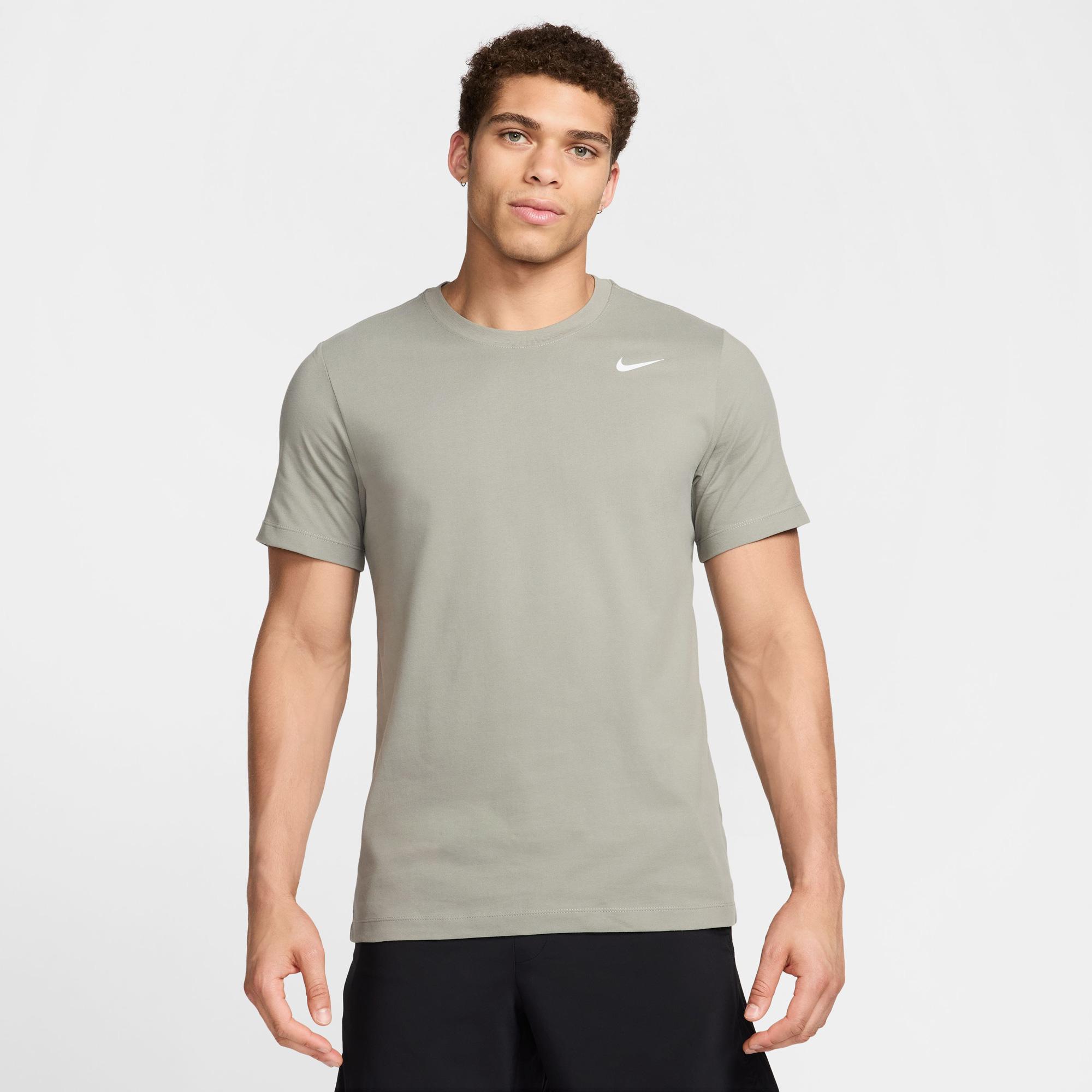 Nike Dri-Fit Crew Solid Erkek Antrasit T-Shirt