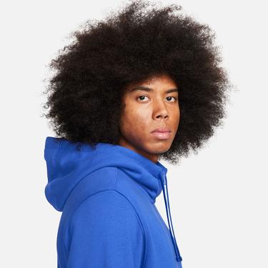  Nike Sportswear Club Fleece Erkek Mavi Sweatshirt