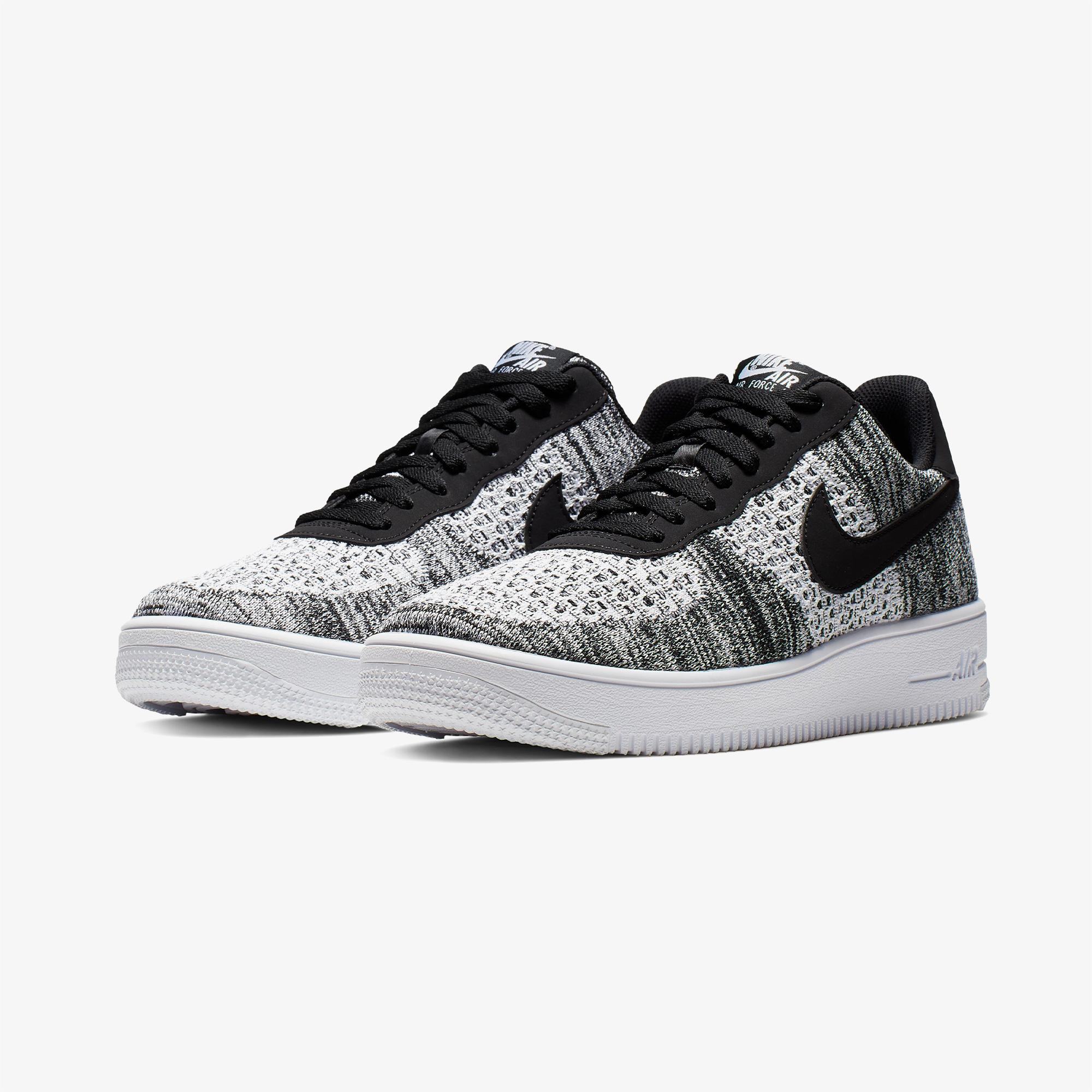 Nike Air Force 1 Flyknit 2.0 Erkek Siyah Spor Ayakkabı