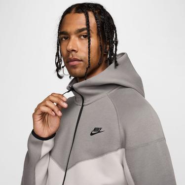  Nike Tech Fleece Erkek Gri Sweatshirt