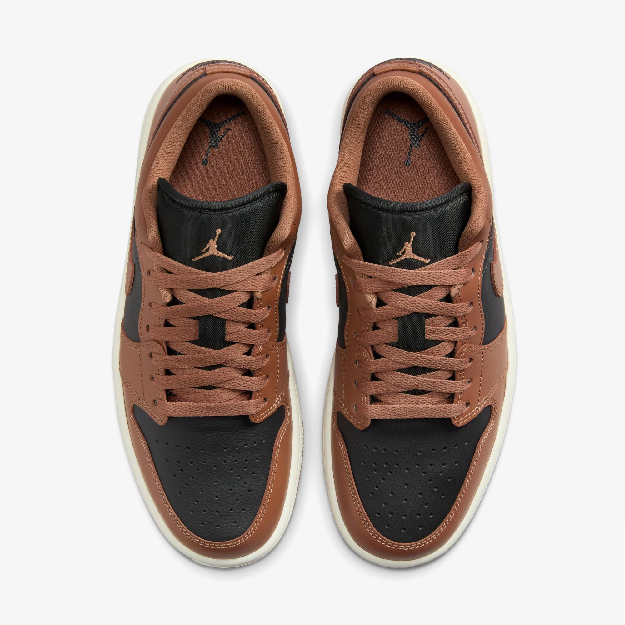 Jordan Air 1 Low Kadın Siyah Spor Ayakkabı