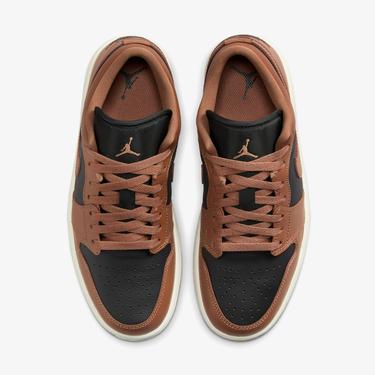  Jordan Air 1 Low Kadın Siyah Spor Ayakkabı