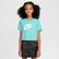 Nike Sportswear Futura Çocuk Beyaz Crop T-Shirt