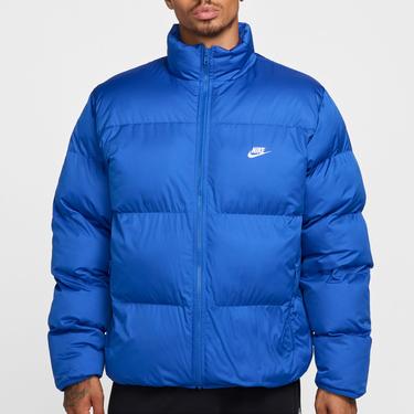  Nike Club Puffer Erkek Mavi Ceket