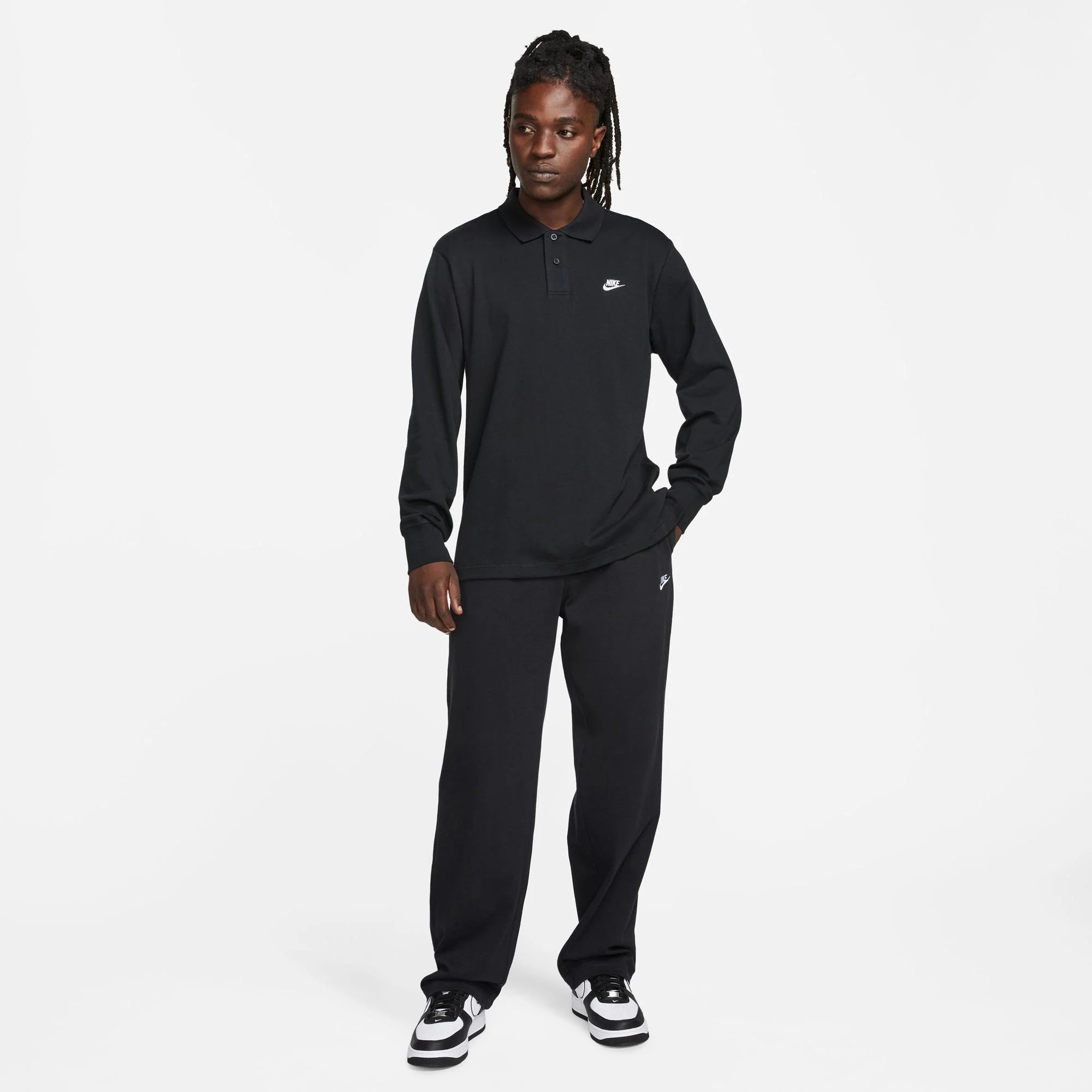 Nike Sportswear Club Knit Erkek Siyah Eşofman Altı