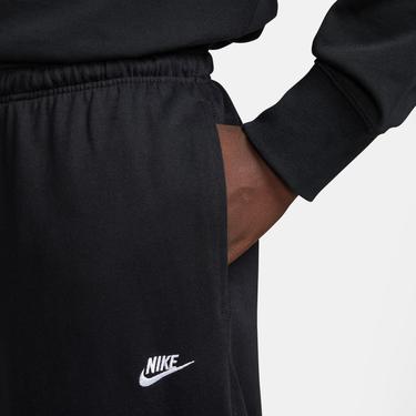  Nike Sportswear Club Knit Erkek Siyah Eşofman Altı