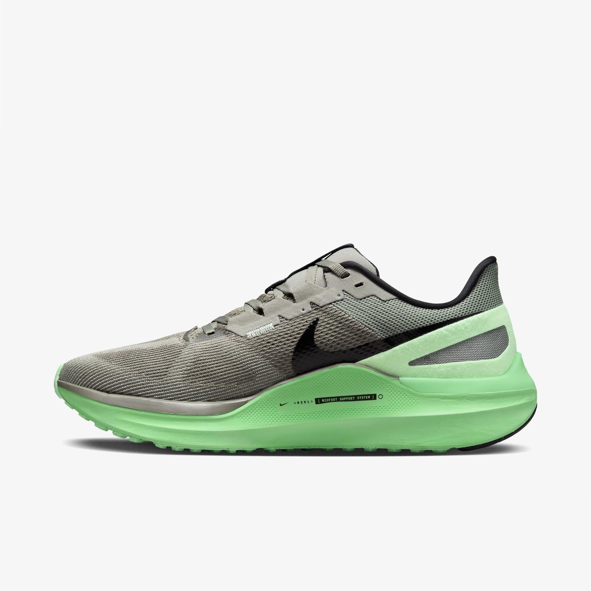 Nike Air Zoom Structure 25 Erkek Antrasit Koşu Ayakkabısı