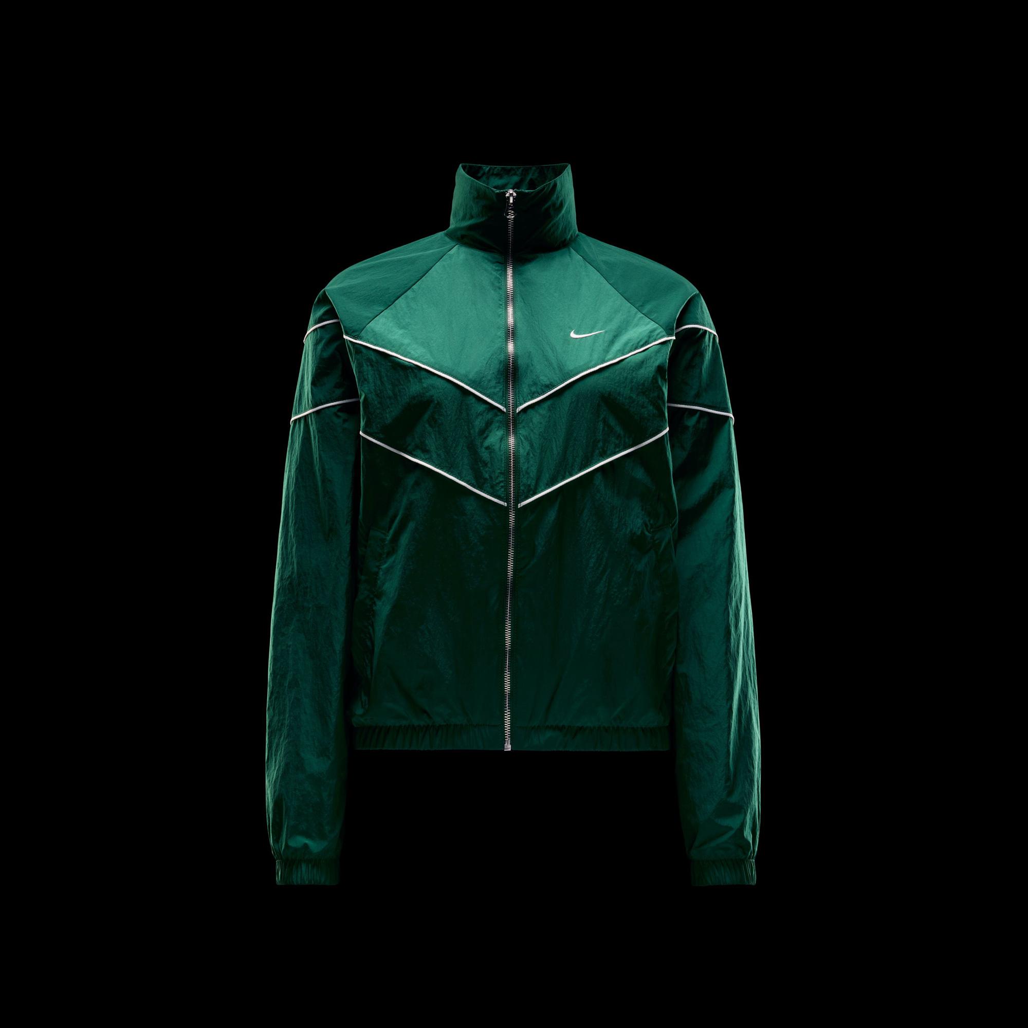 Nike Sportswear Windrunner Woven Kadın Yeşil Ceket