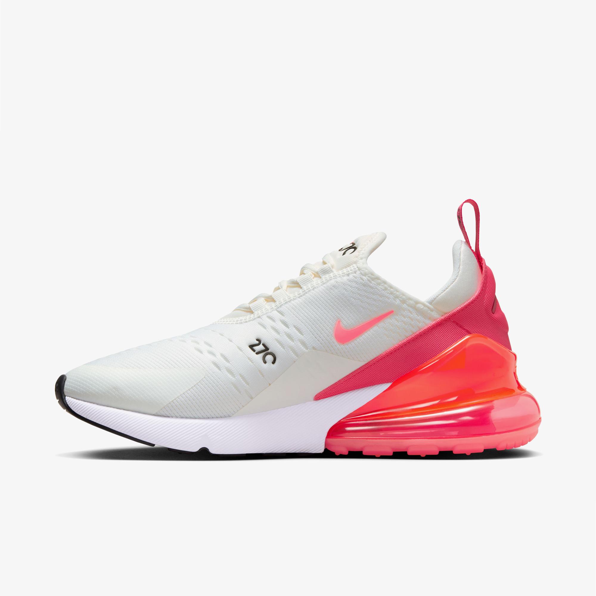 Nike Air Max 270 Kadın Krem Rengi Spor Ayakkabı