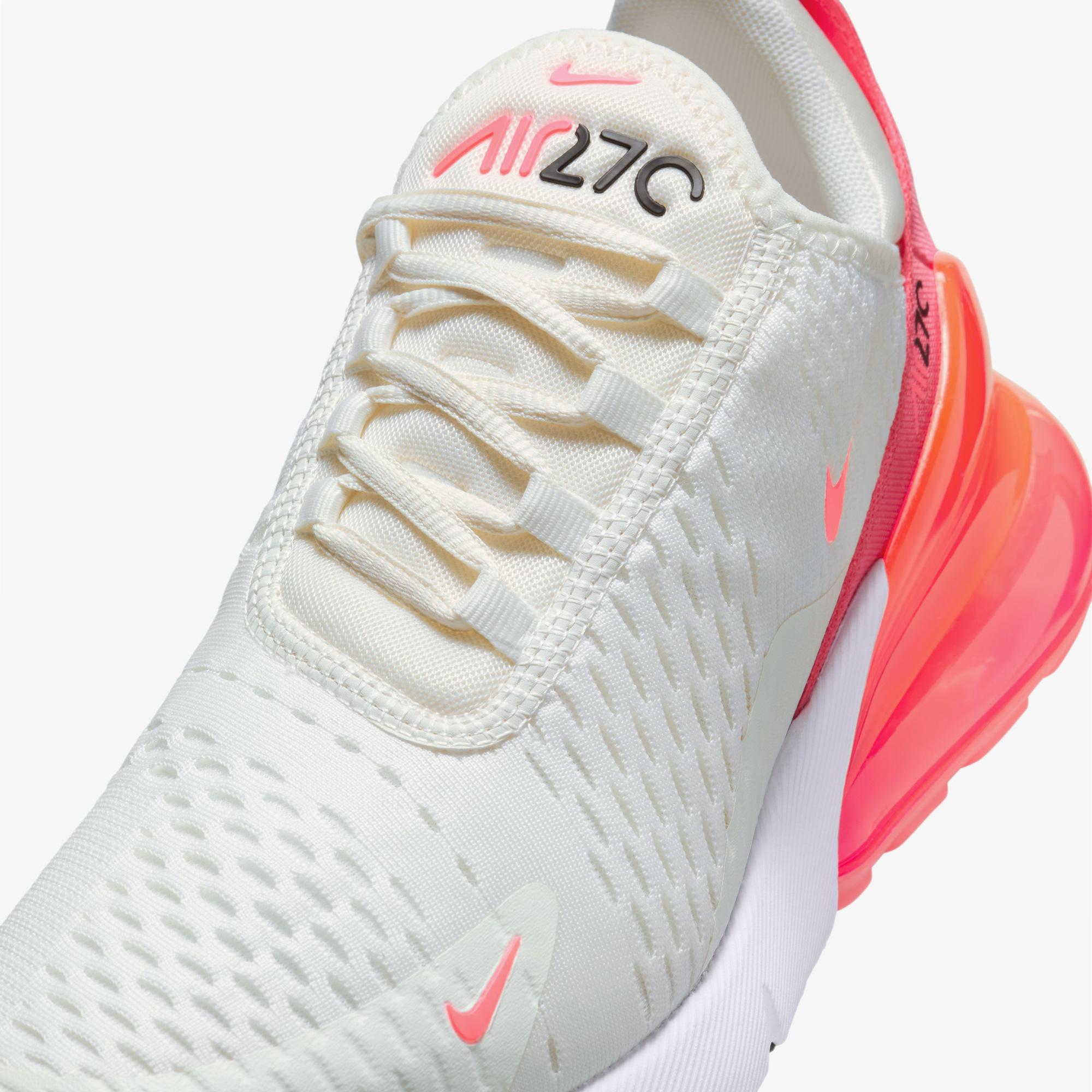 Nike Air Max 270 Kadın Krem Rengi Spor Ayakkabı