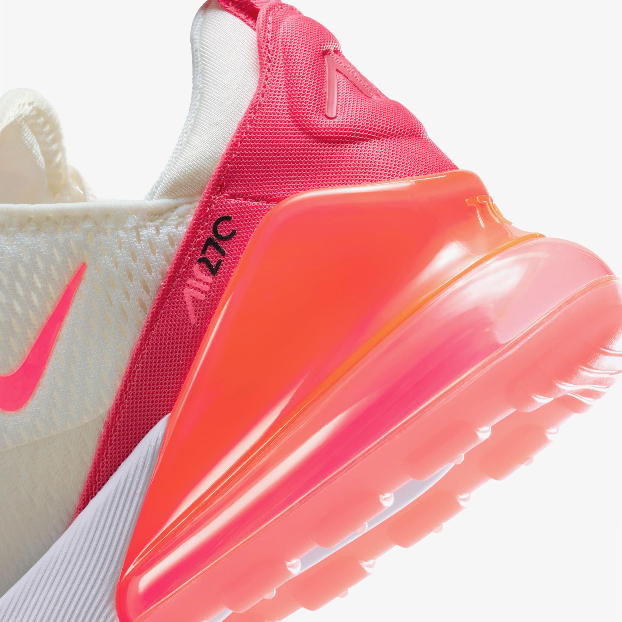 Nike Air Max 270 Kadın Krem Rengi Spor Ayakkabı