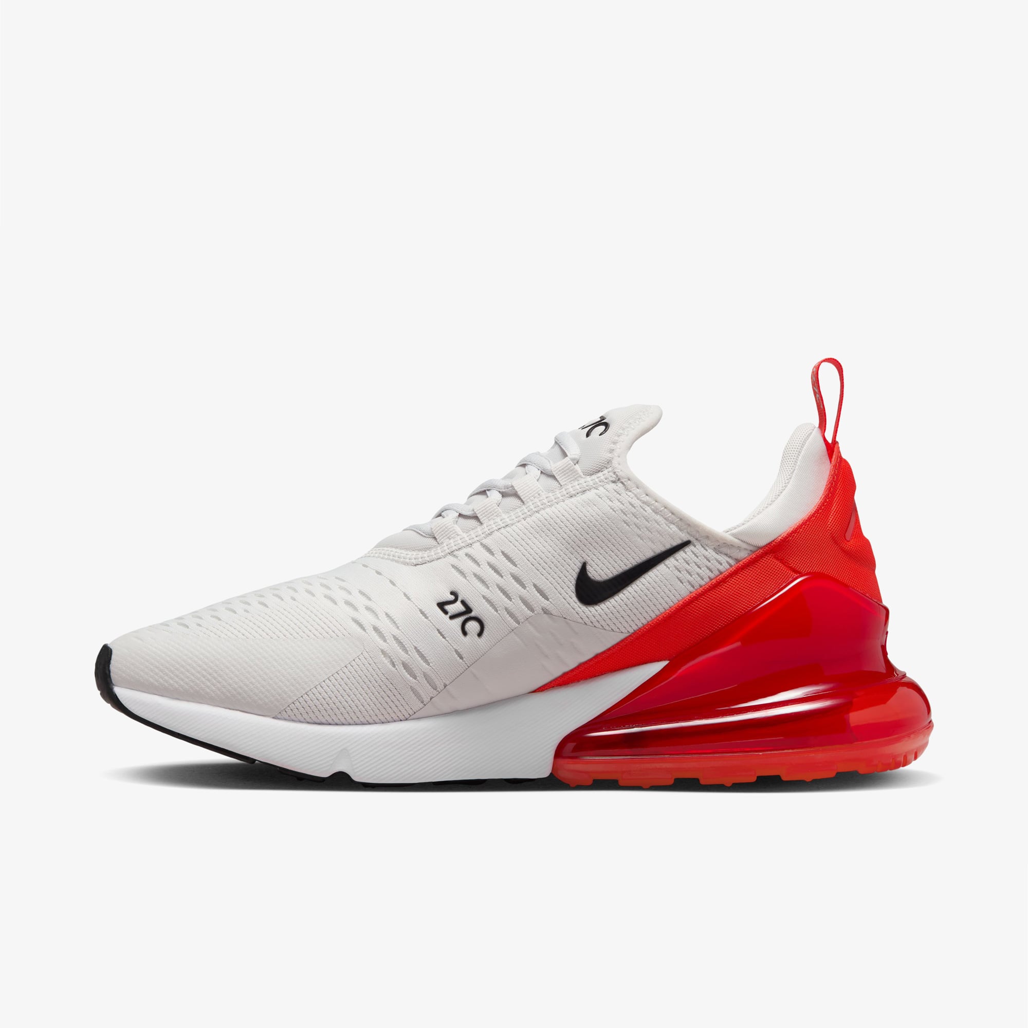Nike Air Max 270 Erkek Beyaz/ Kırmızı Spor Ayakkabı - Görsel 3
