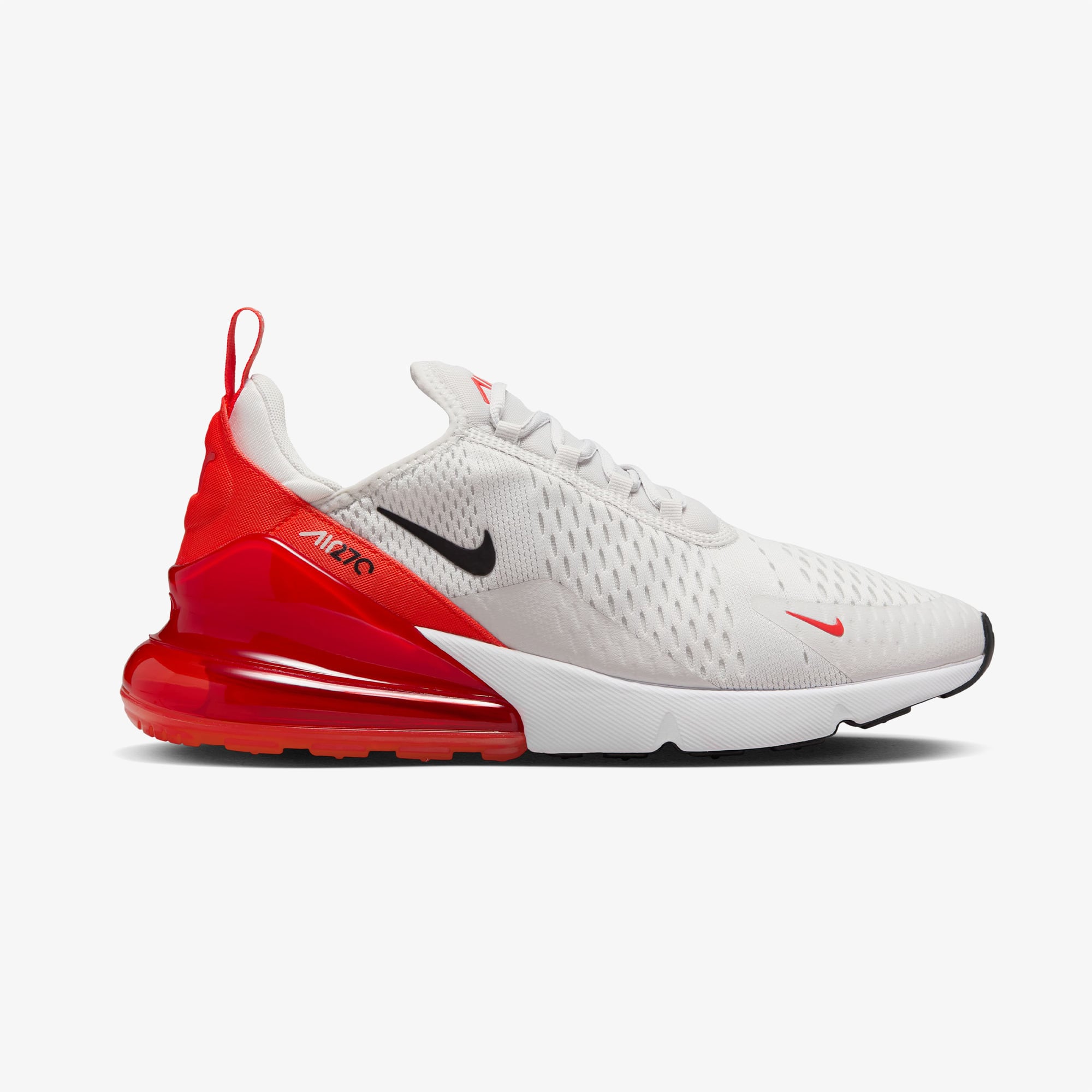 Nike Air Max 270 Erkek Beyaz/ Kırmızı Spor Ayakkabı - Görsel 2