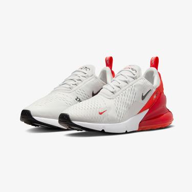  Nike Air Max 270 Erkek Beyaz/ Kırmızı Spor Ayakkabı