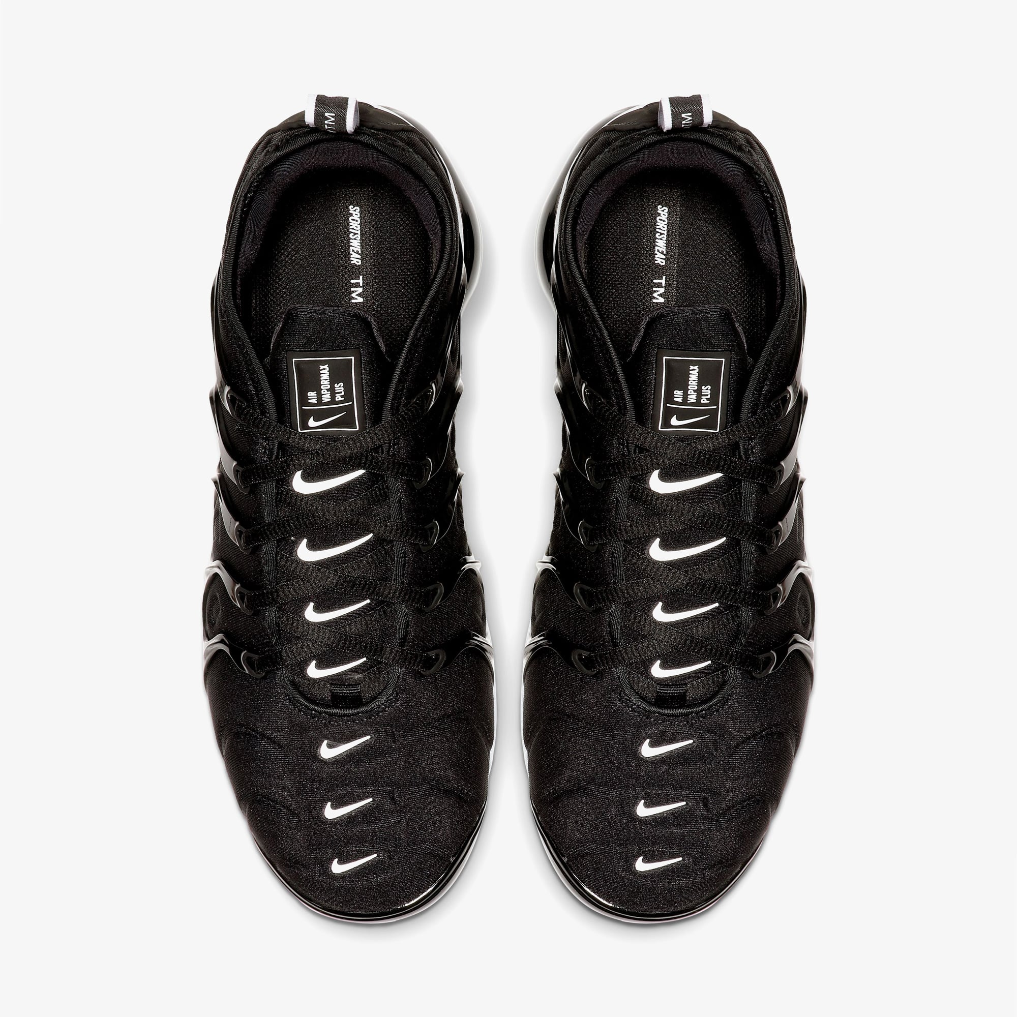 Nike Nike Air VaporMax Plus Erkek Siyah Spor Ayakkabı Sneaker | FashFed Siyah - 5. görsel