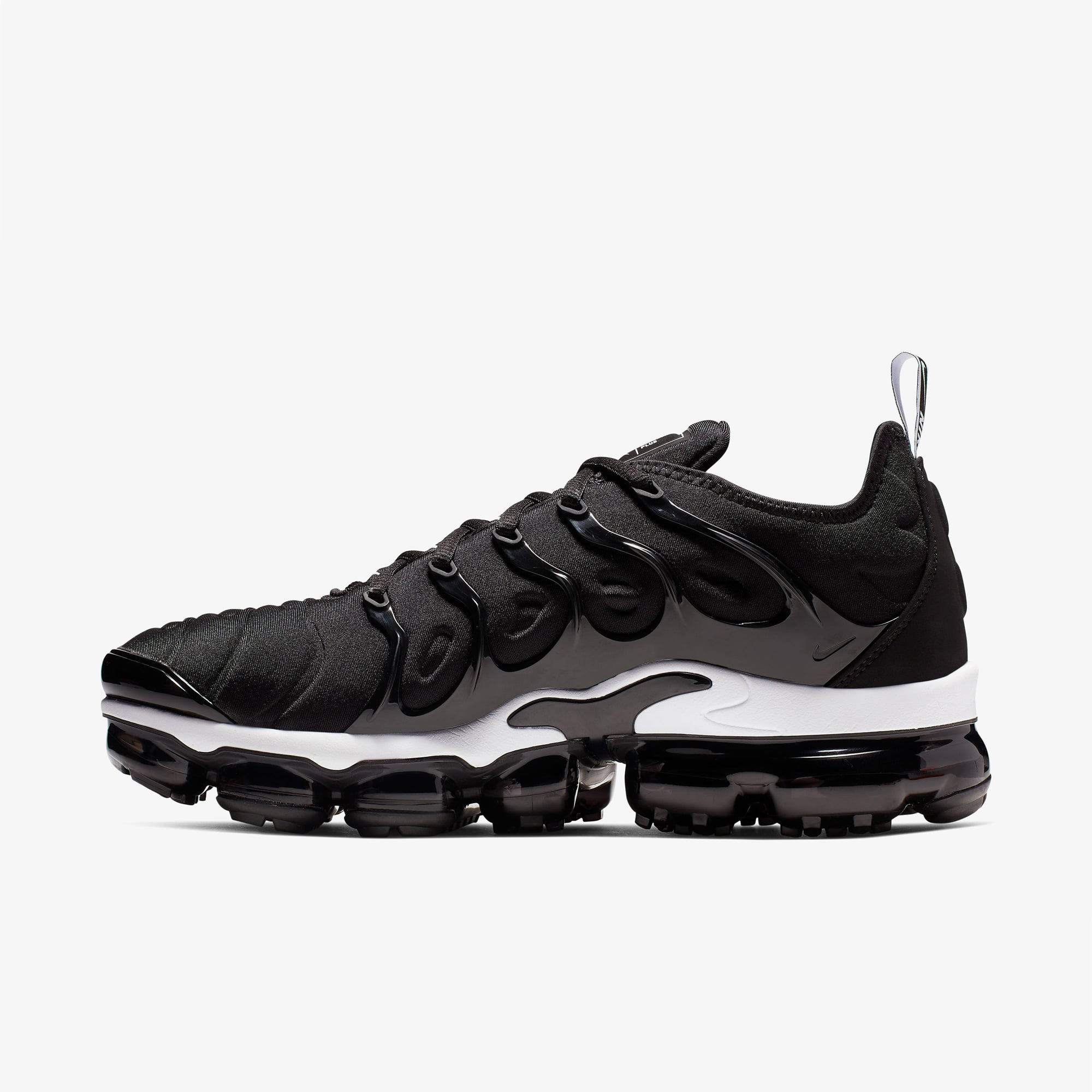 Nike Nike Air VaporMax Plus Erkek Siyah Spor Ayakkabı Sneaker | FashFed Siyah - 4. görsel