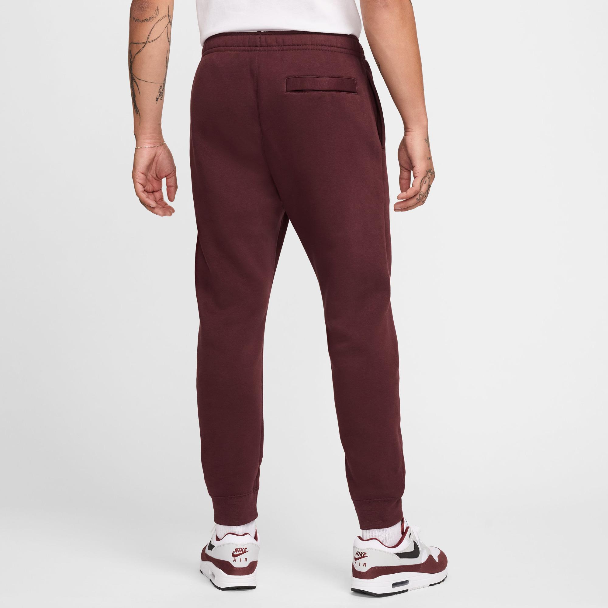 Nike Sportswear Club Fleece Erkek Bordo Eşofman Altı