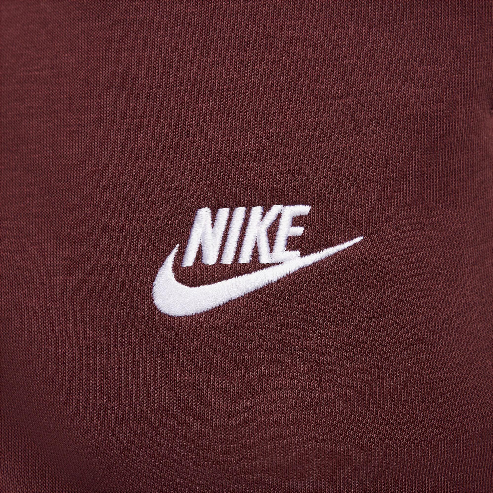 Nike Sportswear Club Fleece Erkek Bordo Eşofman Altı