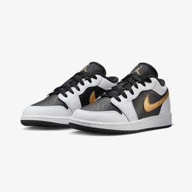  Jordan Air 1 Low Genç Beyaz Spor Ayakkabı