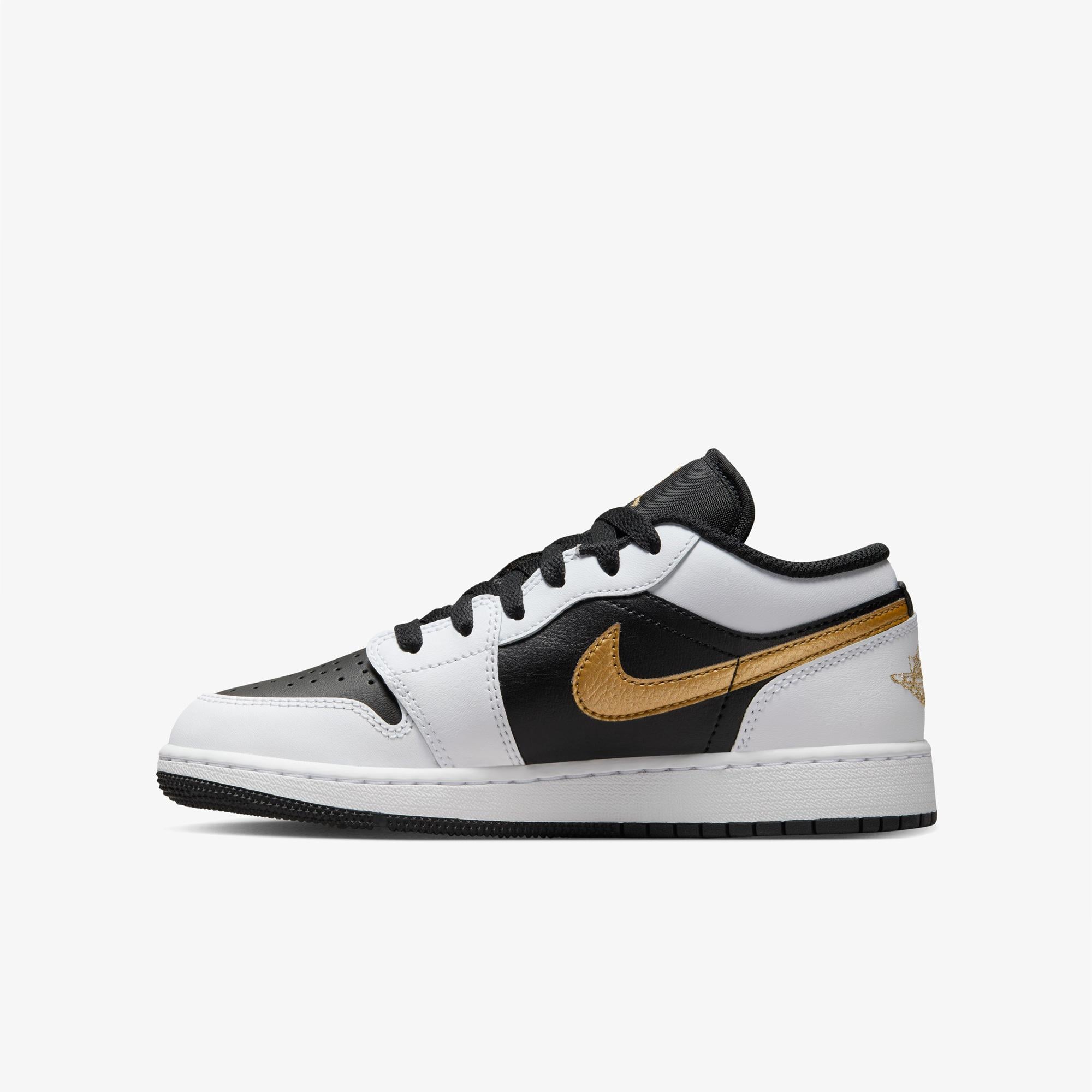 Jordan Air 1 Low Genç Beyaz Spor Ayakkabı