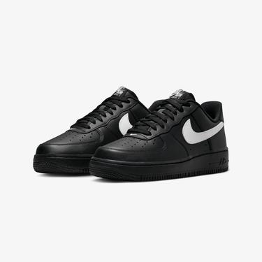  Nike Air Force 1 '07 Erkek Siyah Spor Ayakkabı