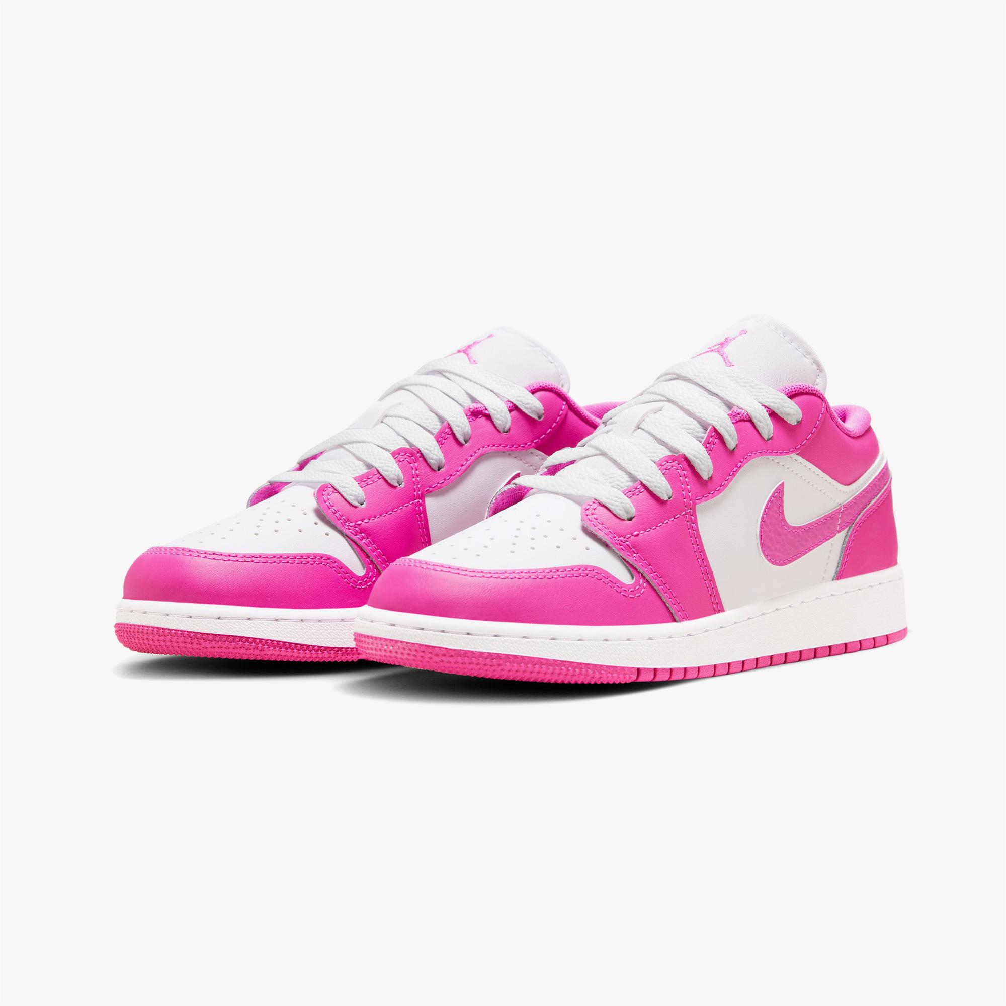 Jordan Air 1 Low Genç Pembe Spor Ayakkabı