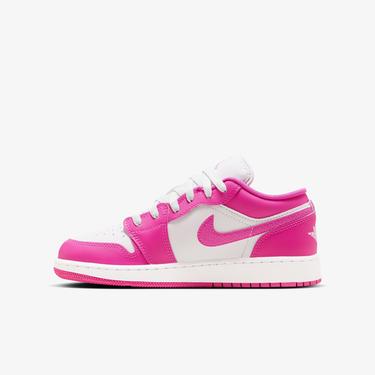  Jordan Air 1 Low Genç Pembe Spor Ayakkabı