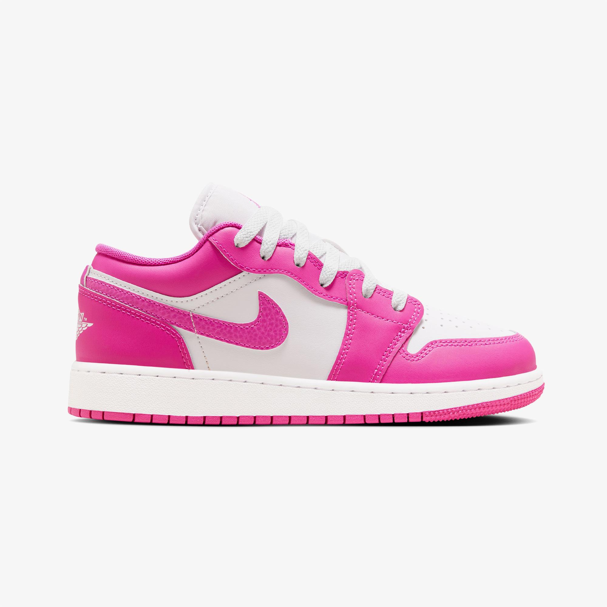 Jordan Air 1 Low Genç Pembe Spor Ayakkabı